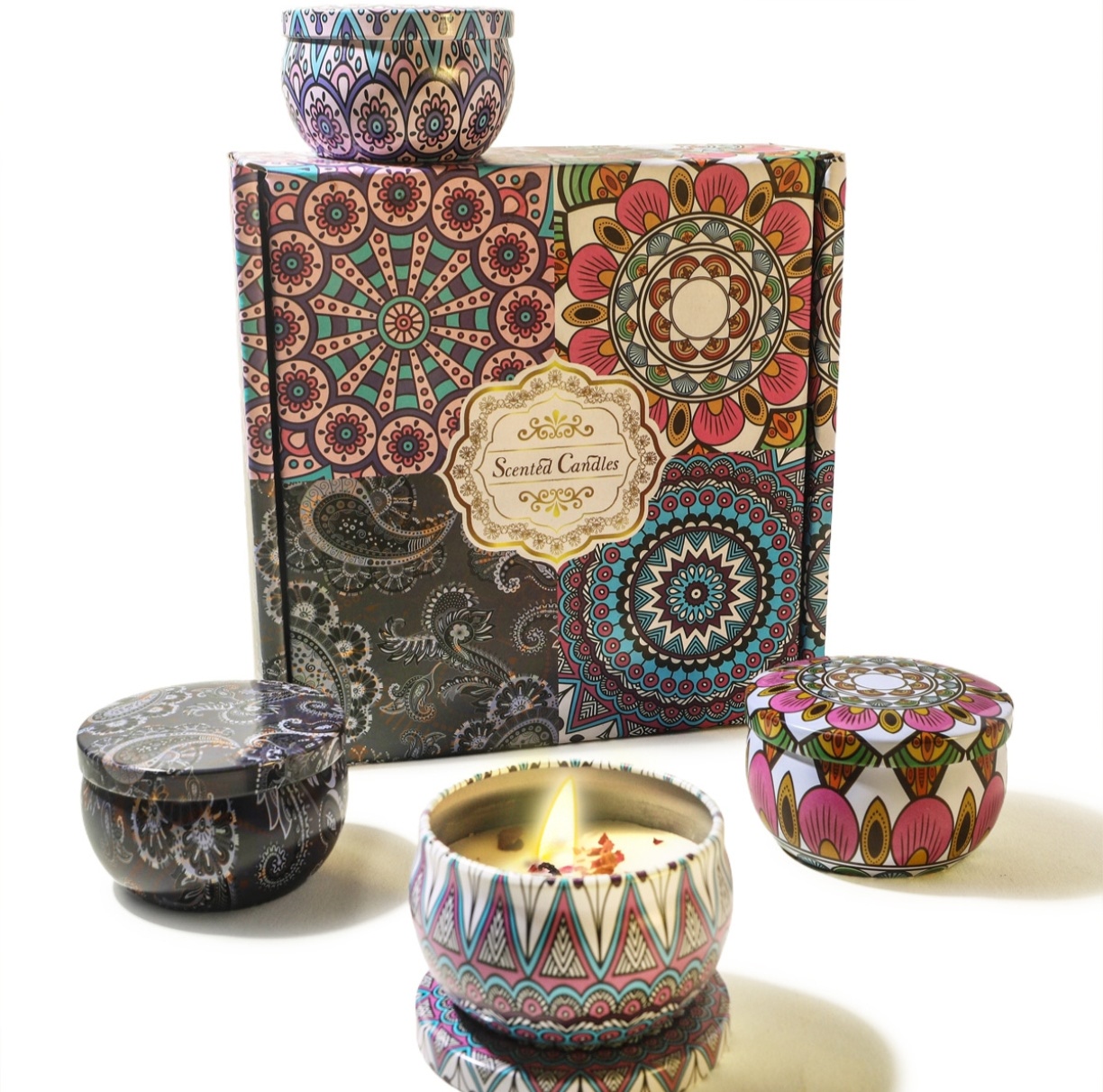 Potpourri Dried Flower - Bitkisel Soya Balmumu Kurutulmuş Çiçek Kokulu