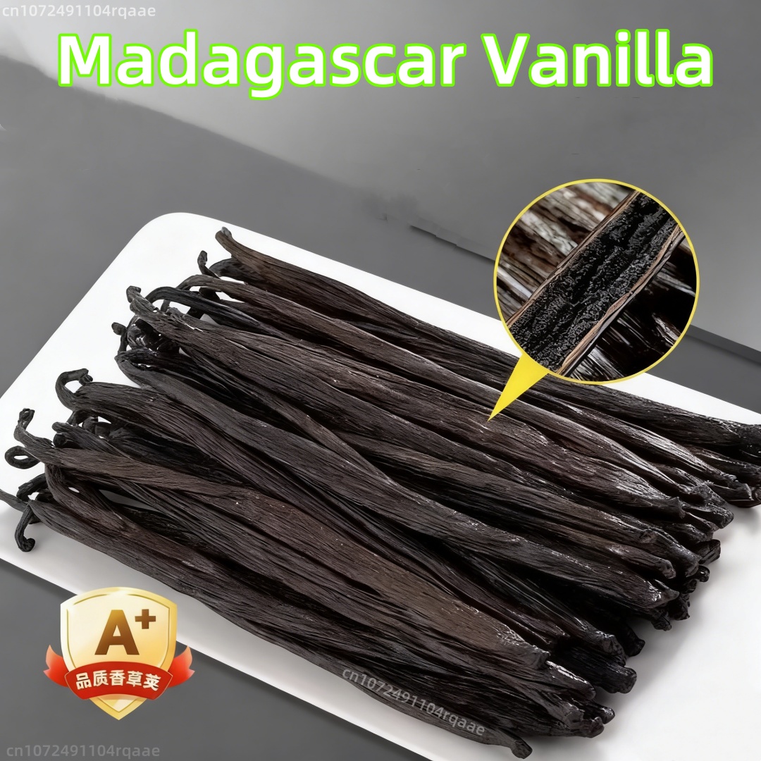 Home Fragrance Vanilla - 10/20 adet Doğal Madagaskar Vanilya Çubukları