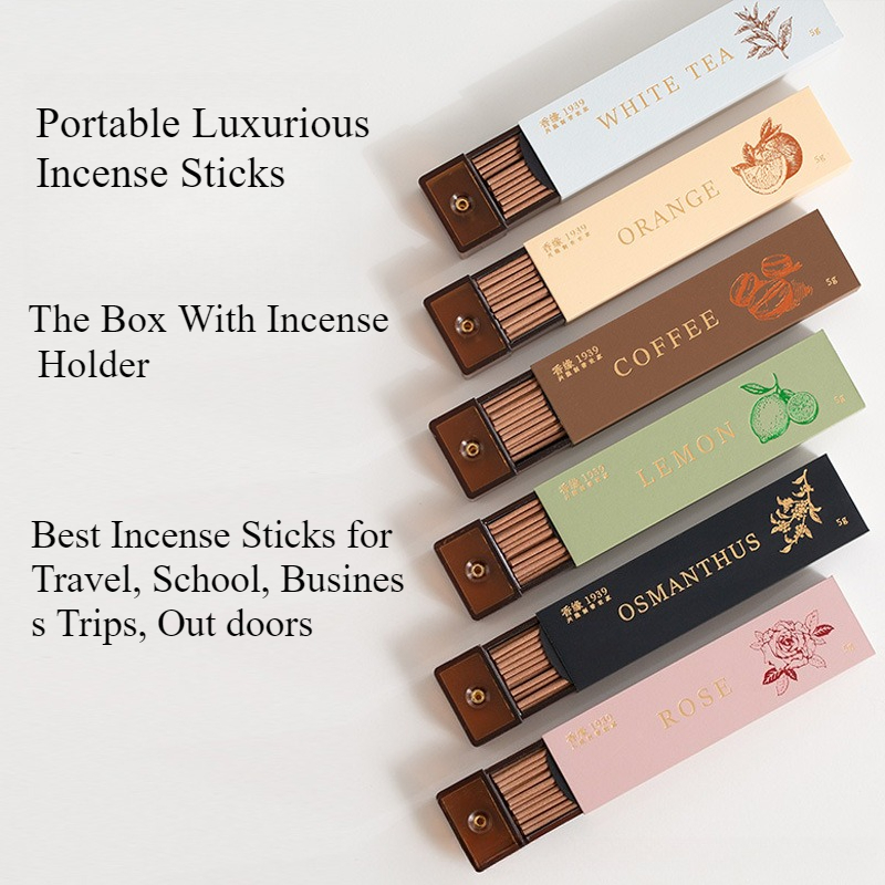 Home Fragrance Business - Y Taşınabilir Lüks Tütsü Çubukları Aromaterapi