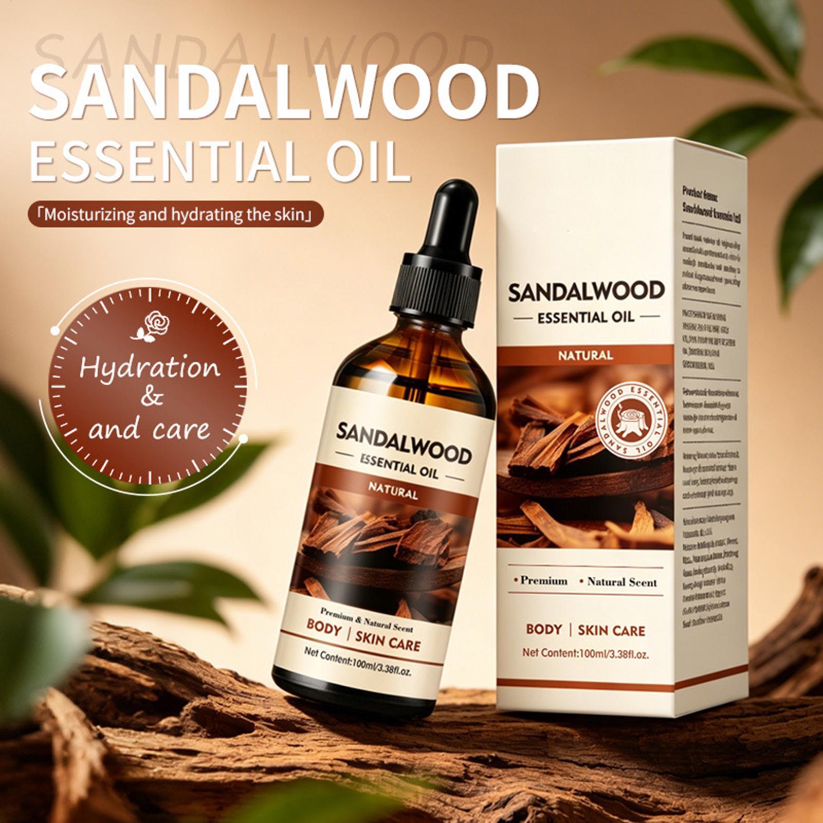Home Fragrance Oils For Diffusers - Sandal Ağacı Esansiyel Yağı 100ml Doğal