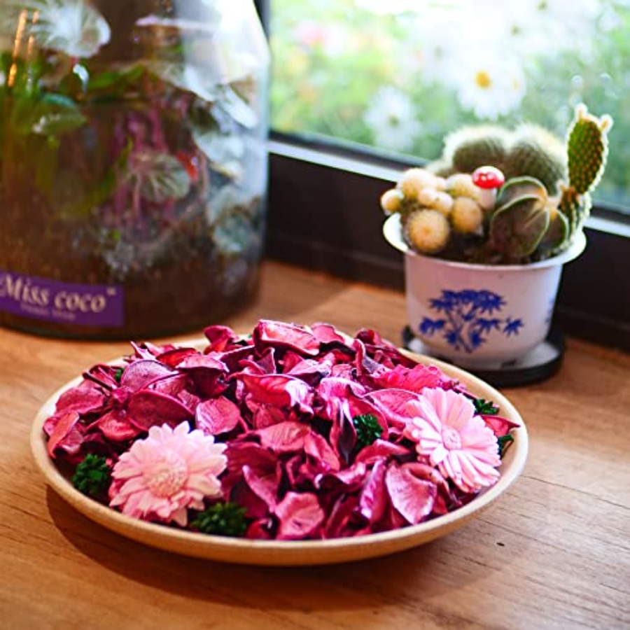 Pembe Potpuri Torbaları, Gül K - Potpourri Dried Flower incelemesi ve fiyatı